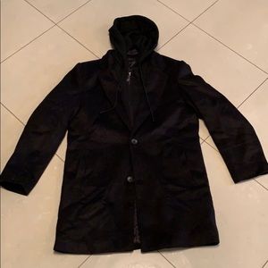 Brand new Alpha black hoodie coat. 2 in 1.